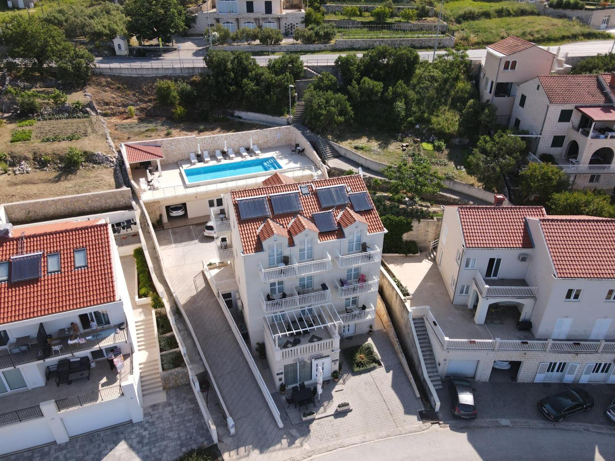 Villa Samba Mlini Ngoại thất bức ảnh